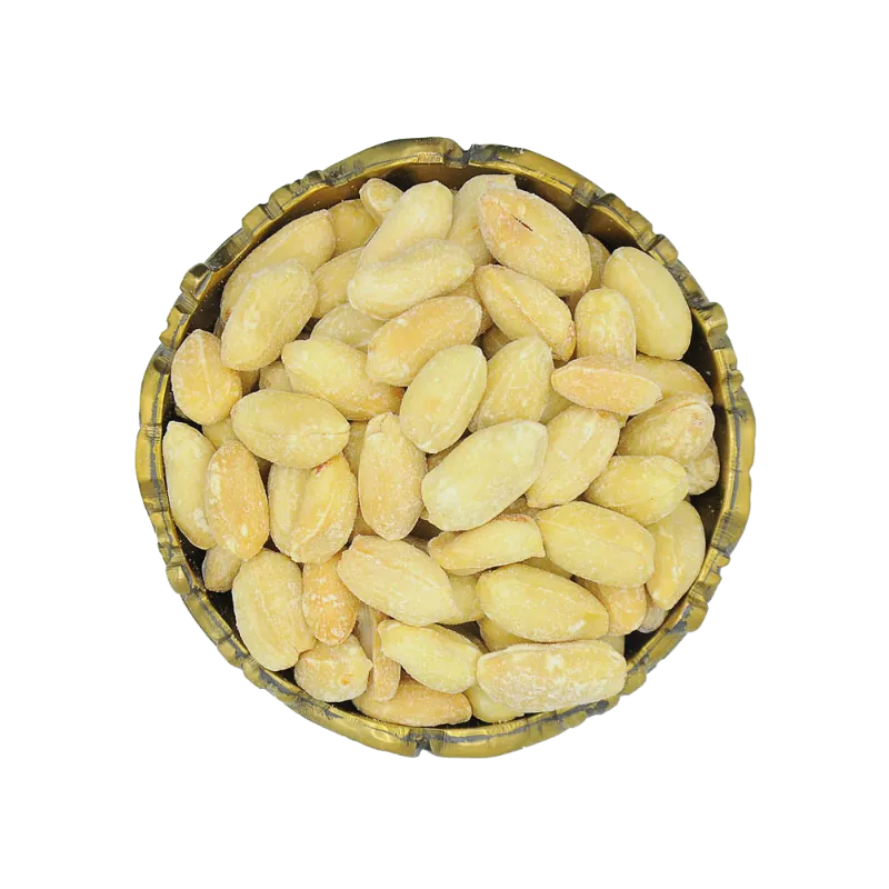 بادام زمینی پوست  کنده تنوری